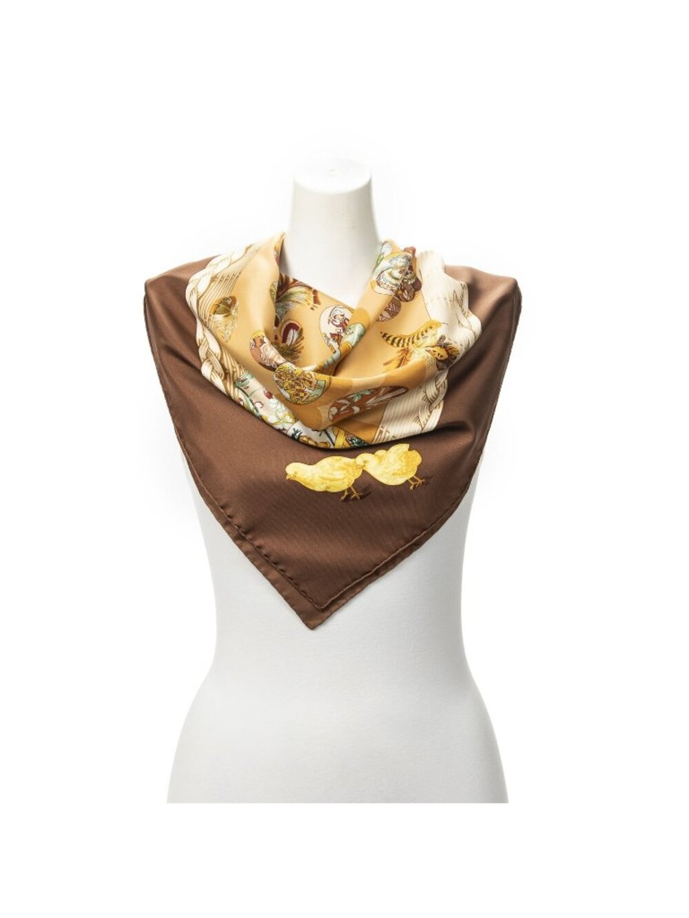 Hermes Scarf Light Orange